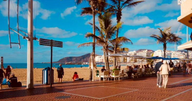 501 Apartamento Nuevo Con Vista Mar Las Palmas Buitenkant foto