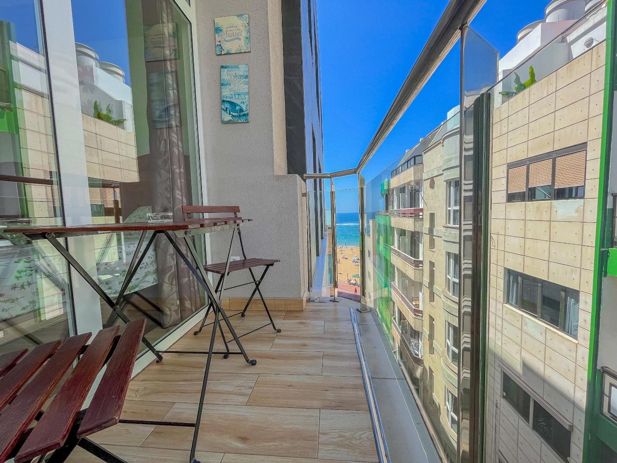 501 Apartamento Nuevo Con Vista Mar Las Palmas Buitenkant foto