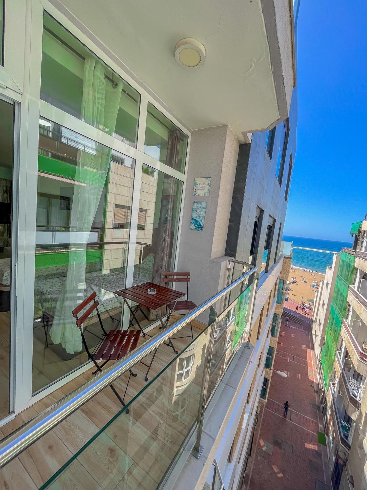 501 Apartamento Nuevo Con Vista Mar Las Palmas Buitenkant foto
